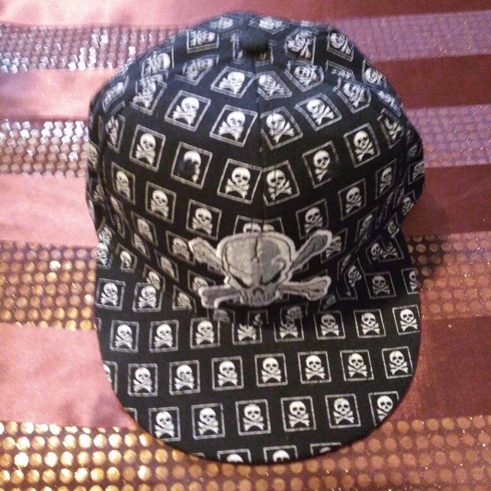 Hat Men's with Skeleton